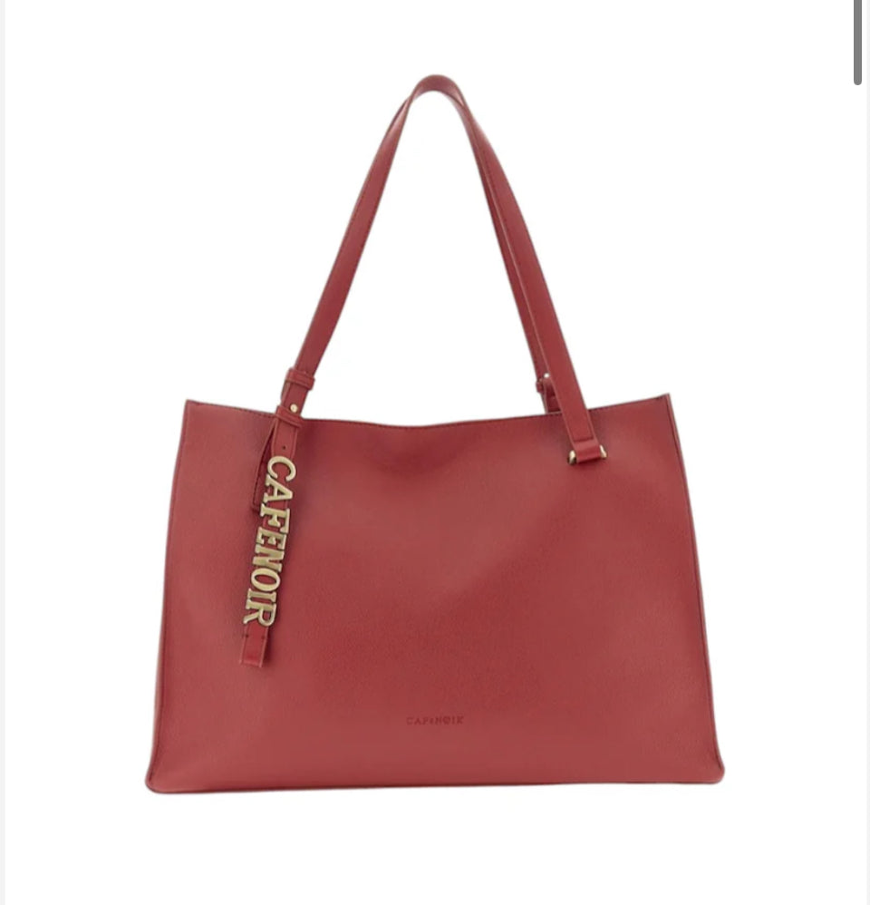 Borsa morbida con lettering